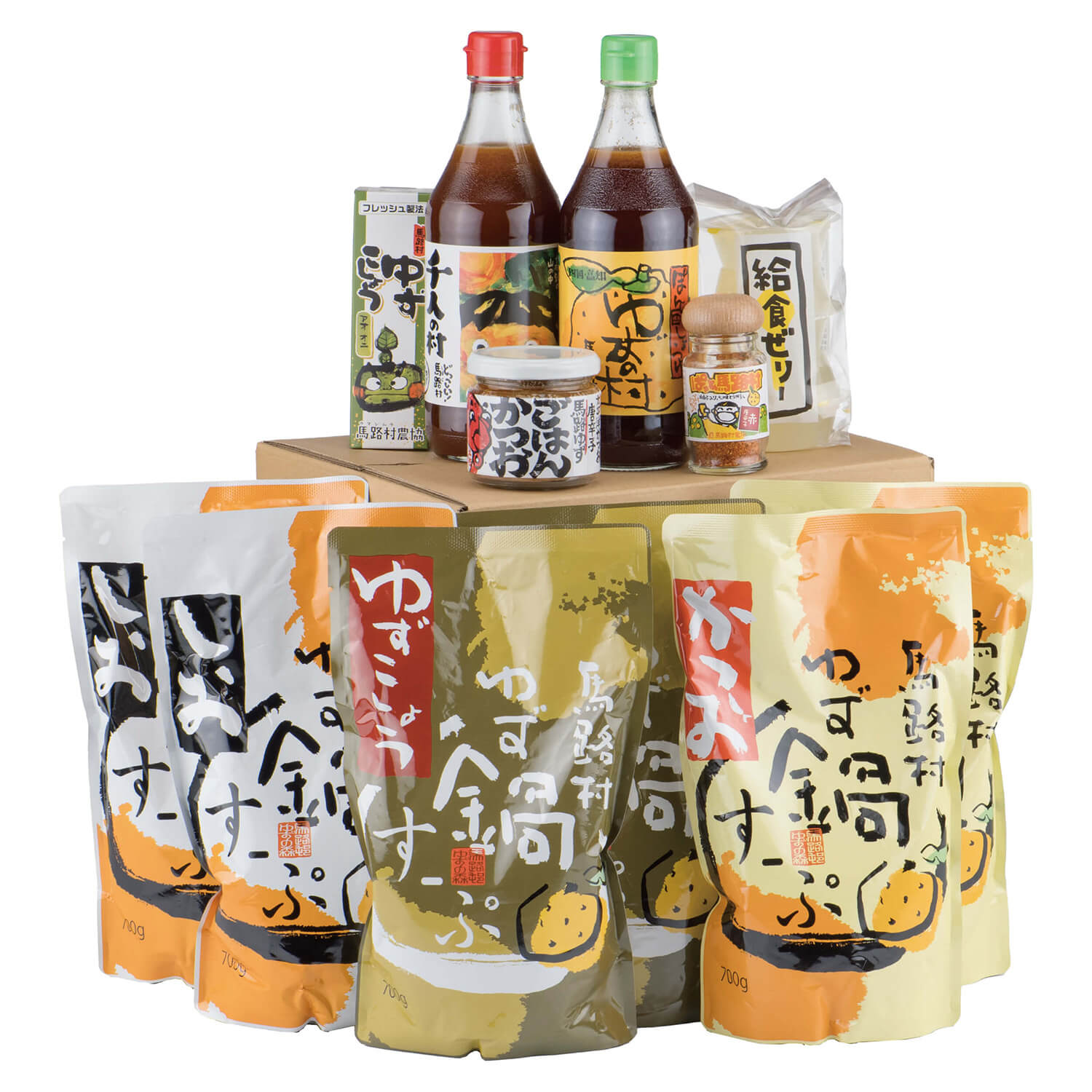 ぜいたくゆず鍋セット秋冬