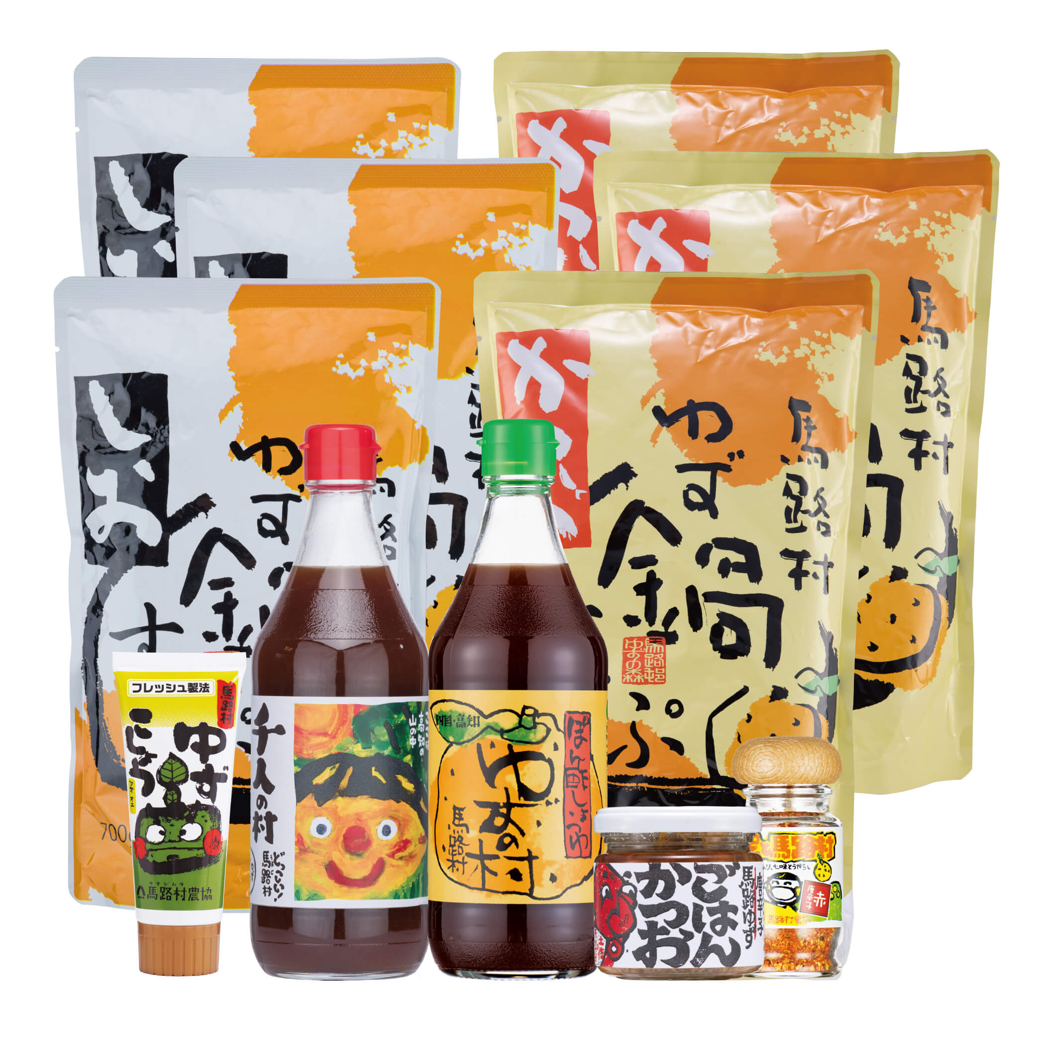 ぜいたくゆず鍋セット（2種）